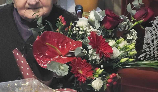 95. rokov Margita Šusterová Najstaršia občiakna obce