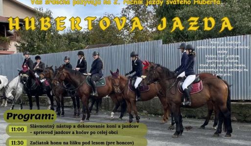 HUBERTOVA JAZDA 19.10.2024 